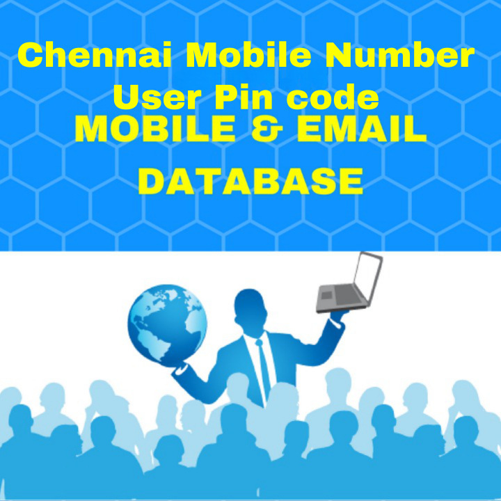 Chennai Mobile Number User Pin code Database