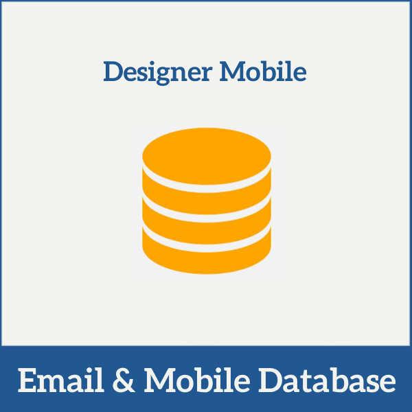 Designer Mobile Number Database