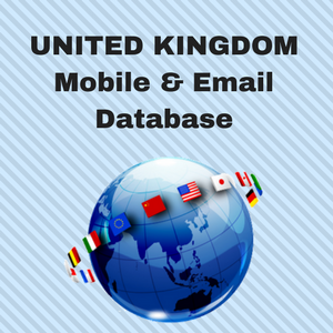 United Kingdom mobile and email database (2024 List)