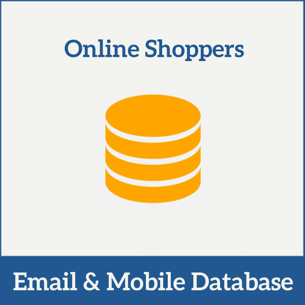 Online Shoppers Mobile Number Database