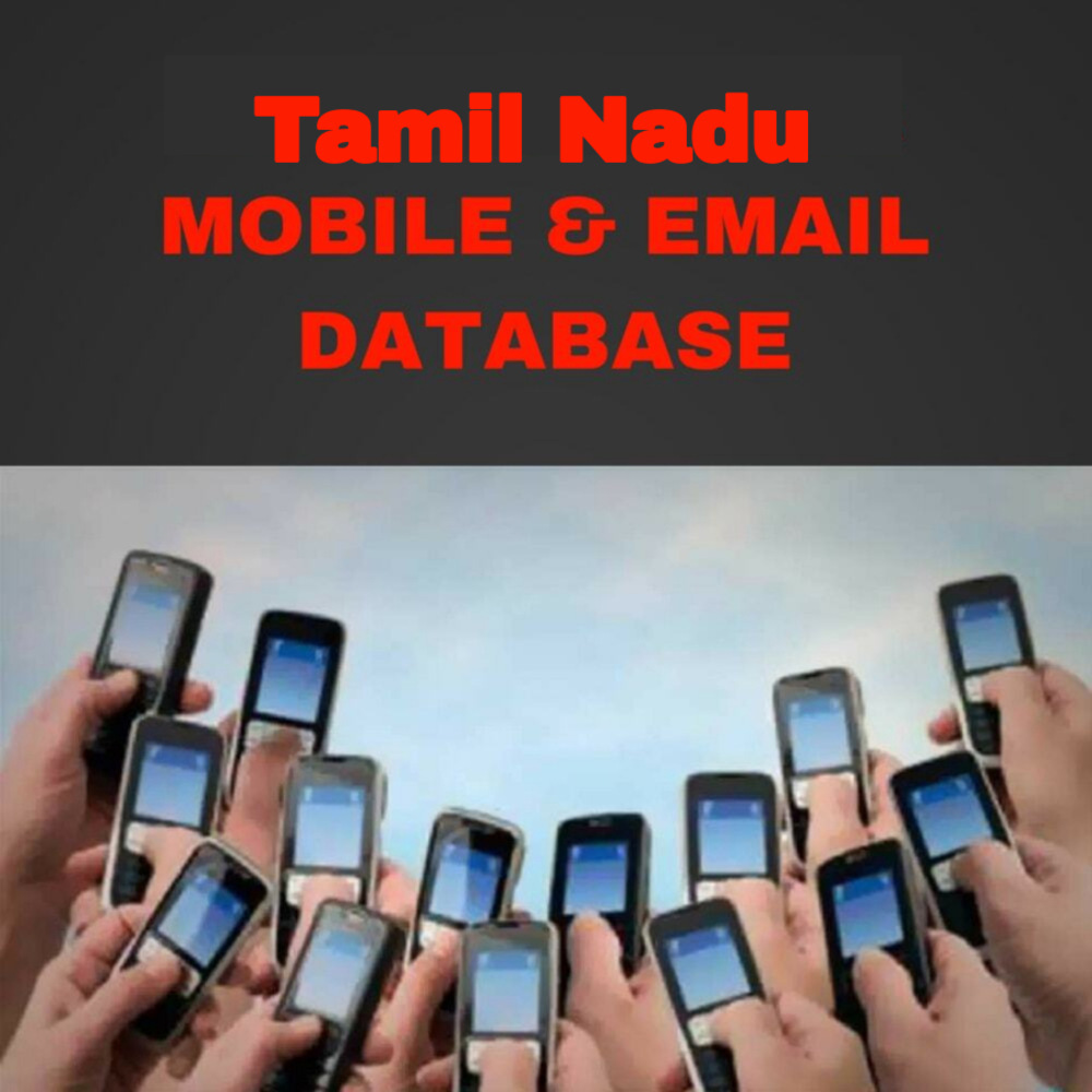 Tamil Nadu Mobile Number Database List